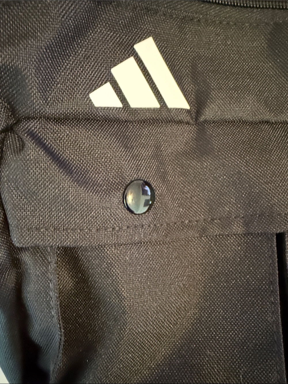 adidas Black Waist Crossbody Bag with Red Zip and FIFA Patch - Picture 6 of 7